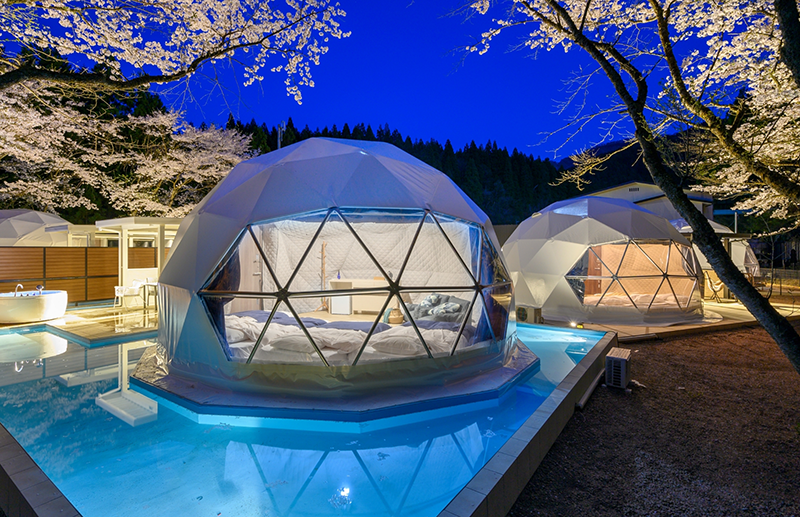 グランピングドームアクアのイメージ写真
